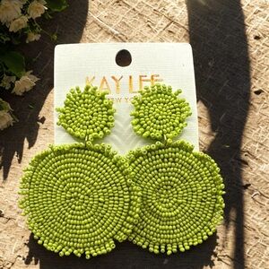 Kay Lee Seed Bead Earrings